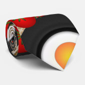 Brunch-Fraktal-Kunst-lustige Nahrung, Tomaten, Krawatte (Gerollt)