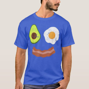 Brunch Frühstück Speck Ei Avocado Spiegelei T-Shirt