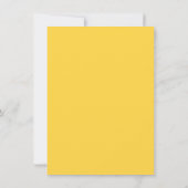 Brunch für Baby Shower Einladungen (Rückseite)