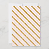 Brunch für Babydusche Party Einladung (Rückseite)