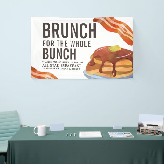 BRUNCH FÜR DAS BUNCH | Ansammlung des Frühstücks Banner (Messeveranstaltung)
