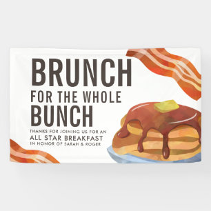 BRUNCH FÜR DAS BUNCH   Ansammlung des Frühstücks Banner