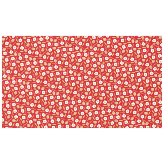 Brunch Geburtstagsparty Tischdecke (Vorderseite (Horizontal))