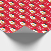 Brunch Graduation Party Geschenkpapier (Ecke)