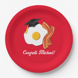 Brunch Graduation Party Pappteller