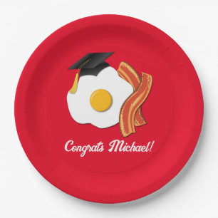 Brunch Graduation Party Pappteller