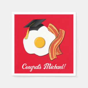 Brunch Graduation Party Serviette