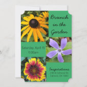 Brunch im Garten Einladung (Vorderseite)