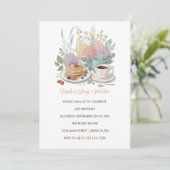 Brunch ist immer eine gute Idee für eine Einladung (Stehend Vorderseite)