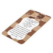 Brunch-Kaffee-Muffin-Rezept-Magnet Magnet (Linke Seite)