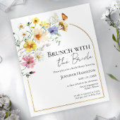 Brunch mit Bride Bridal Dusche Einladung