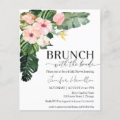 Brunch mit Bride Bridal Dusche Einladung (Vorderseite)