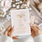 Brunch mit Bride Garden Brautparty Einladung