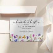 Brunch mit Bride Spring Brautparty Einladung