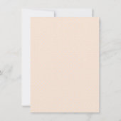 Brunch mit Bride Wedding Dress Brautparty Einladung (Rückseite)