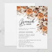 Brunch mit der Braut Einladung (Vorne/Hinten)
