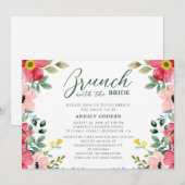 Brunch mit der Braut Einladung (Vorne/Hinten)