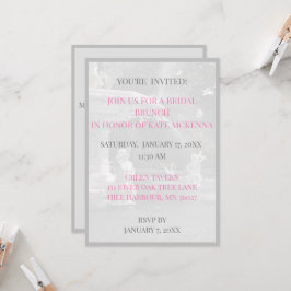 Brunch mit georgischem Brunnen Einladung