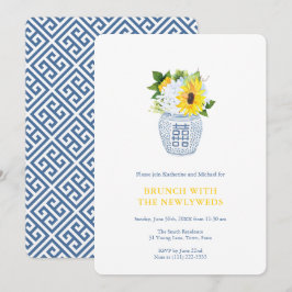 Brunch mit neuen Songs, Post Wedding Party Einladung