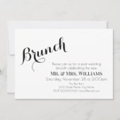 Brunch nach Hochzeit (Vorderseite)