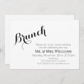 Brunch nach Hochzeit (Vorne/Hinten)