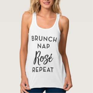 Brunch Nap Rosé Repeat Tank Top
