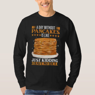 Brunch Outfit Pancake Kostüm Frühstück Pancake T-Shirt