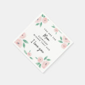 Brunch-Party der Mutter Neapel Serviette (Ecke)