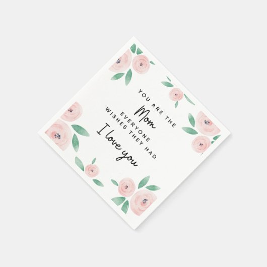 Brunch-Party der Mutter Neapel Serviette (Ecke)