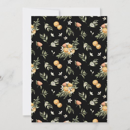 Brunch so hart | Virtual Mimosa Brunch Einladung (Rückseite)