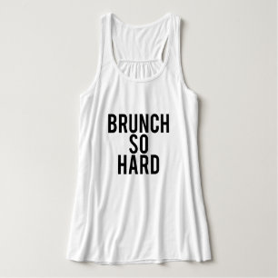 Brunch-so harte Spitze Tank Top
