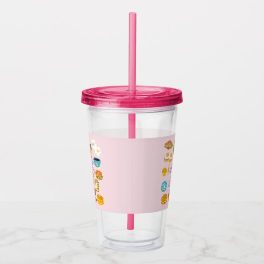 Brunch Squad Acryltrinkbecher (Rechts)