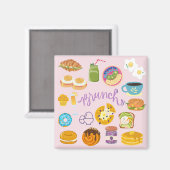 Brunch Squad Magnet (Vorderseite/Rückseite)