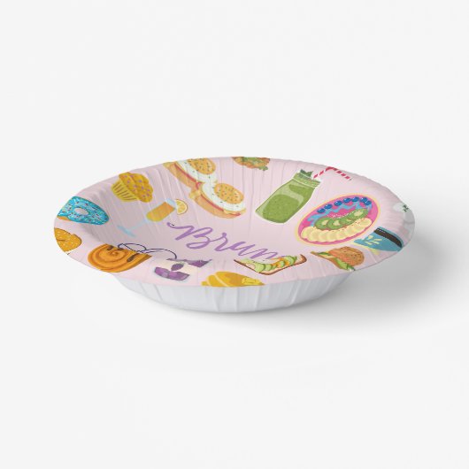 Brunch Squad Pappteller (Gewinkelt)