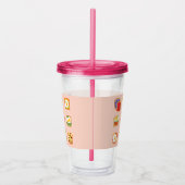 Brunch Toast Acryltrinkbecher (Rechts)