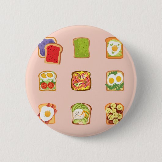 Brunch Toast Button (Vorderseite)