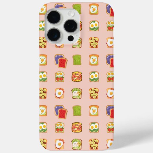 Brunch Toast Case-Mate iPhone Hülle (Rückseite)