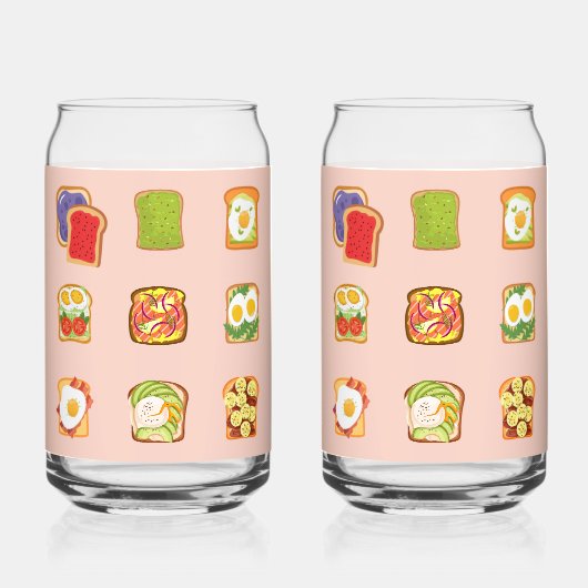 Brunch Toast Dosenglas (Vorderseite)