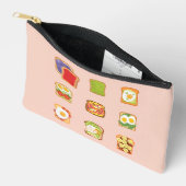 Brunch Toast Zubehörtasche (Offen)