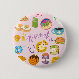Brunch-Truppe Button