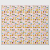 Brunch-Truppe Geschenkpapier (Flach)