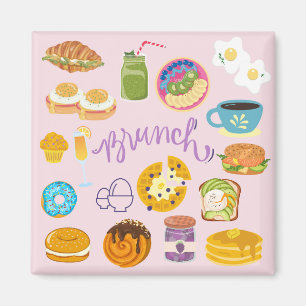 Brunch-Truppe Magnet
