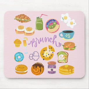 Brunch-Truppe Mousepad