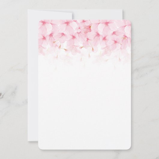 Brunch und Brautdusche Einladung (Rückseite)