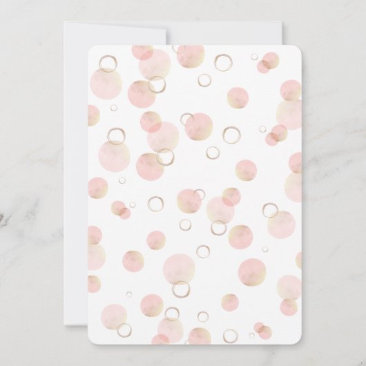 Brunch und Brautdusche Einladung (Rückseite)