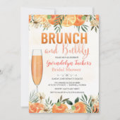 Brunch und Brautdusche Einladung (Vorderseite)