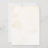 Brunch und Brautdusche Einladung (Rückseite)