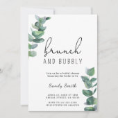 Brunch und Brautparty Einladung (Vorderseite)