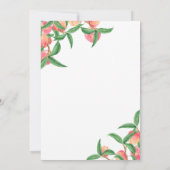 Brunch und Brautparty Einladung (Rückseite)