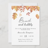 Brunch und Brautparty Einladung (Vorderseite)